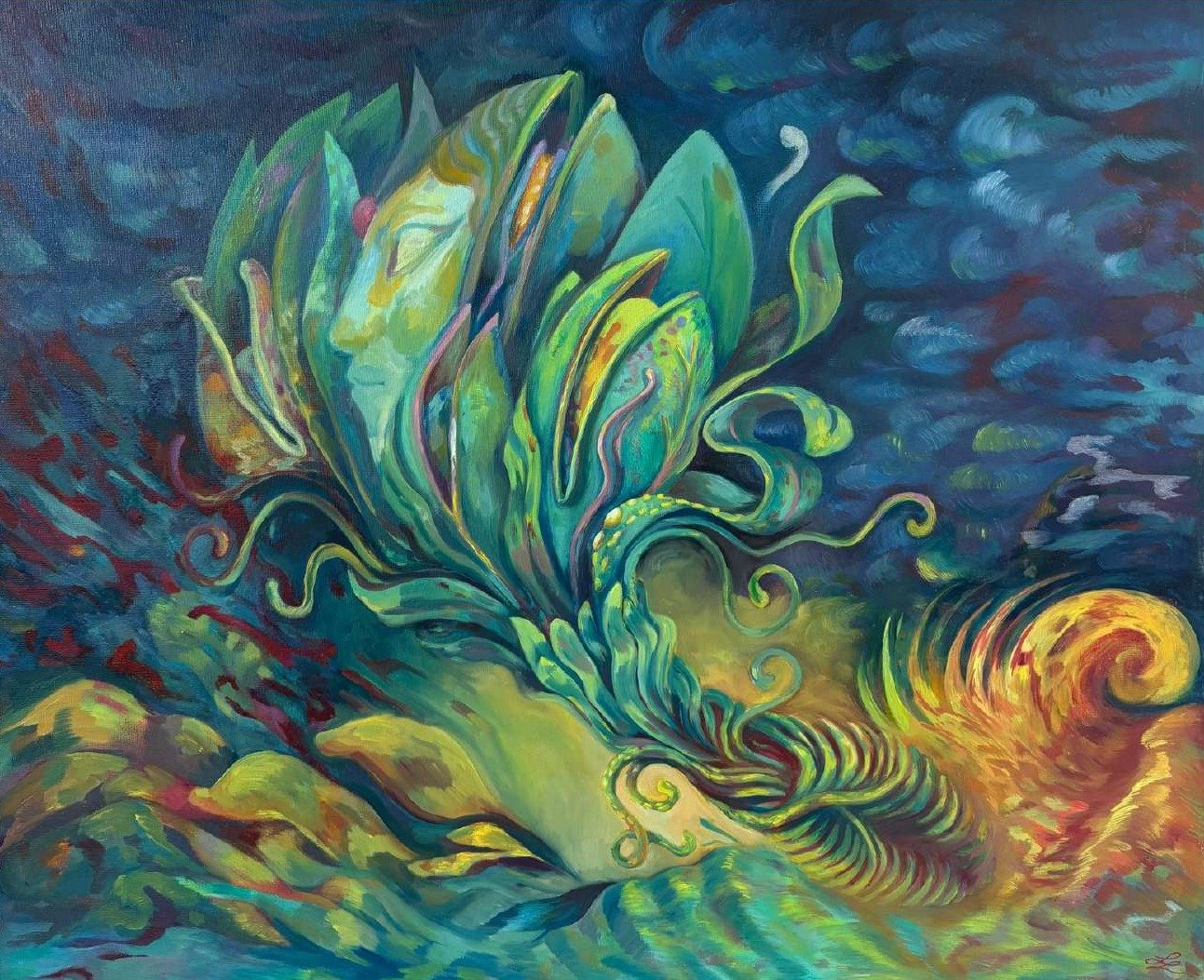 Floraison céleste, Ludivine Larosa